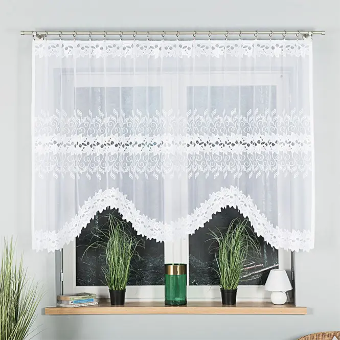 Žakárová záclona BASTIA 400x160,3