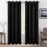 Závěs na kroužcích ADA YC12081/240G/M2/31/140X250 černý
