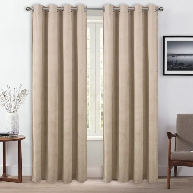 Závěs na kroužcích ADELA YC12078/240G/M2/46/140X250 béžový