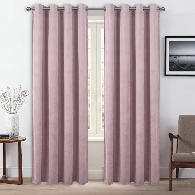 Závěs na kroužcích ADELA YC12078/240G/M2/51/140X250 vřesový