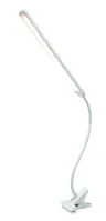STOLNÍ LAMPA LED SERTA WHITE NA KLIPS 8W 350LM CCT DIM