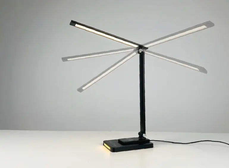 STOLNÍ LAMPA URSA BLACK CCT 5 COLORS 7W DIM LB1,4