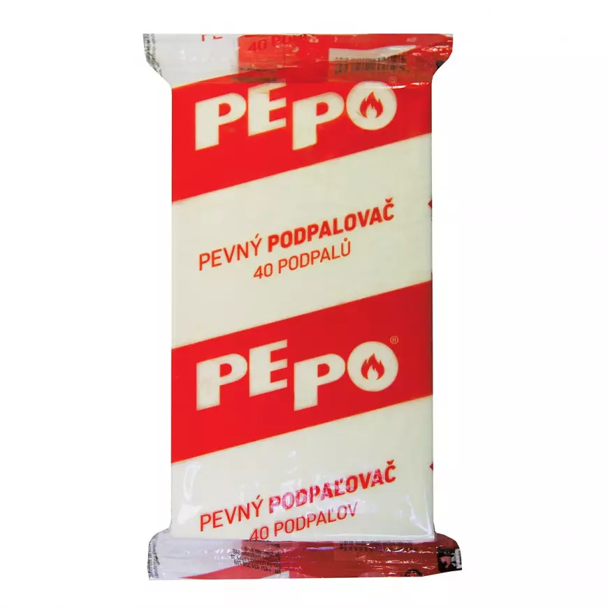 PE-PO Pevný podpalovač 40 podpalů