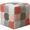 Taburetka Maddie růžová patchwork,2