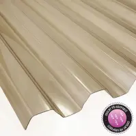 Trapézová deska PC 2000 x 900 x 0,7 mm kouřová