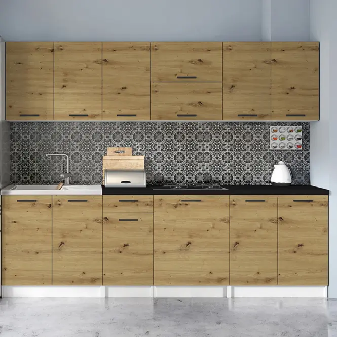 Kuchyňská linka Economic 260 bílá/artisan