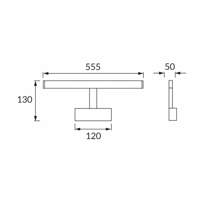 SVITIDLO MARTA LED 05086 8W BL CCT K1