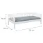 Postel 29040060 Sintro 90x200 bílá,3