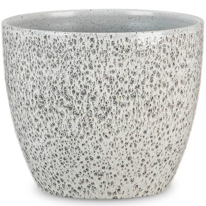 Obal na květináč keramický scheurich 920, ø14cm, barva černá spirit