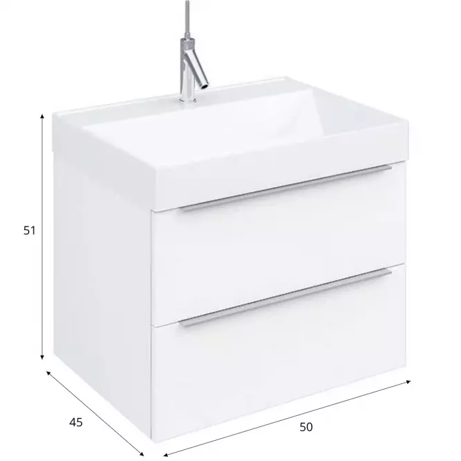 Sestava Malaga D50 white