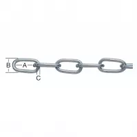Řetěz ocel 2mm zn