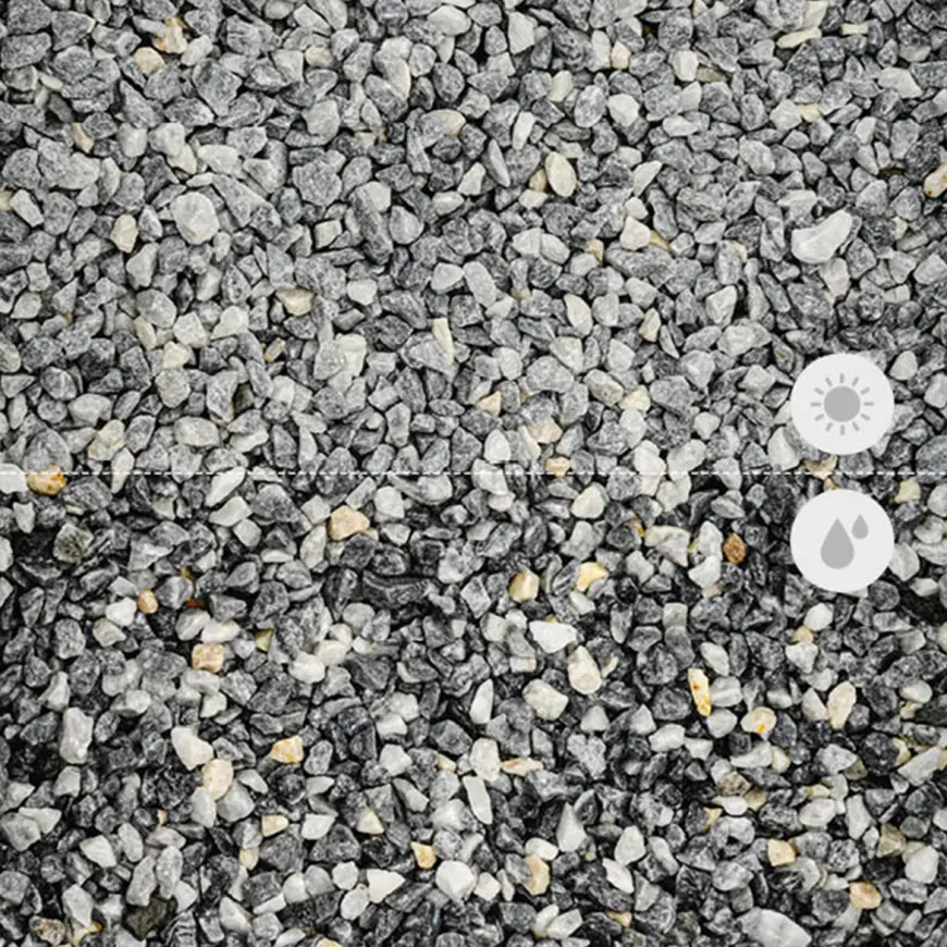 Kamenná drť - modrá,  8-12 mm, 25 kg