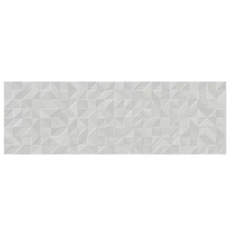 Dekor Origami gris rekt. 25/75