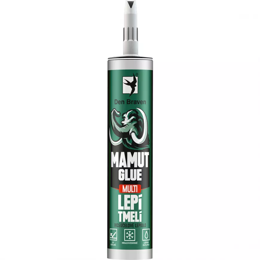 Montážní lepidlo Den Braven Mamut Glue Multi 290 ml bílé