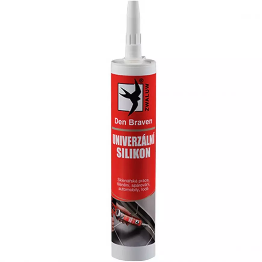 Den Braven Univerzální silikon 280 ml Barva: černá