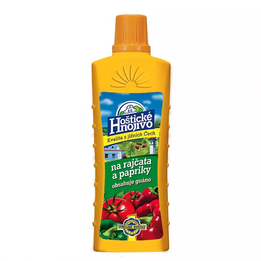 Hoštické hnojivo na rajčata a papriky - tekuté 0.5 l