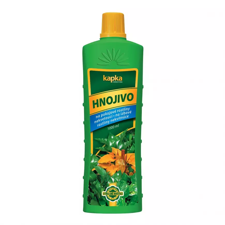 Kapka - Hnojivo na pokojové rostliny nekvetoucí 1000 ml