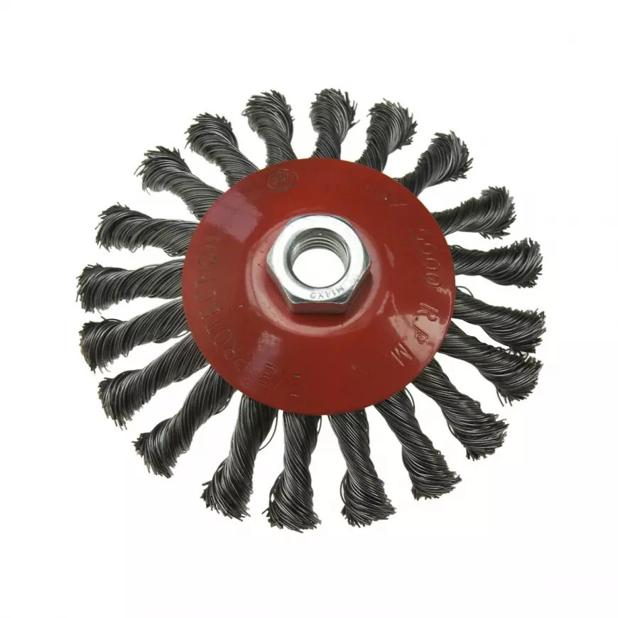Drátěný kartáč, točený drát, 125 mm, M14, Condor