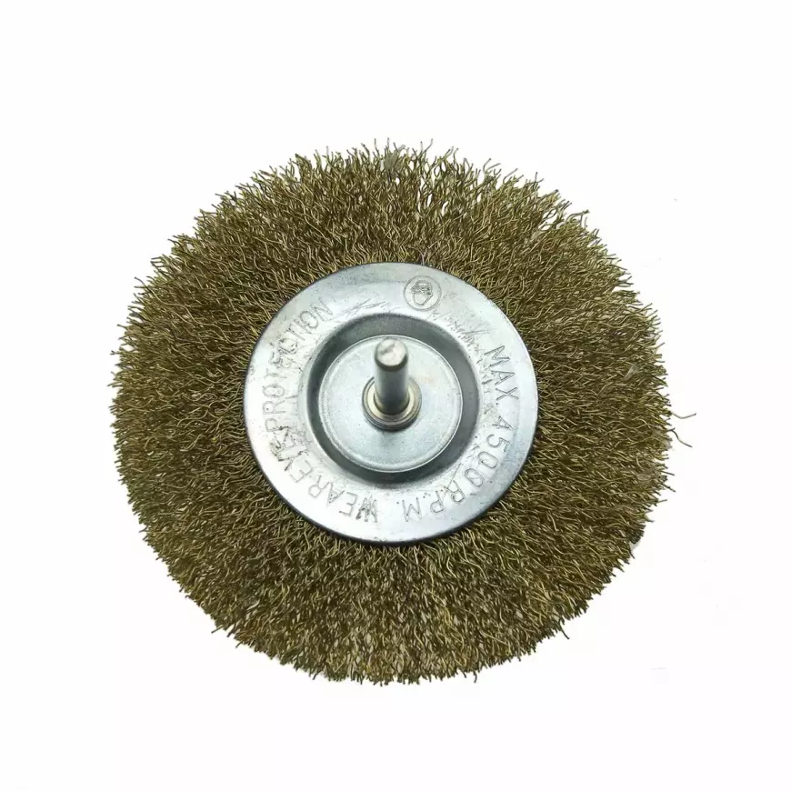 Drátěný kartáč, točený drát 80 mm, z trzpieniem 6 mm, Condor