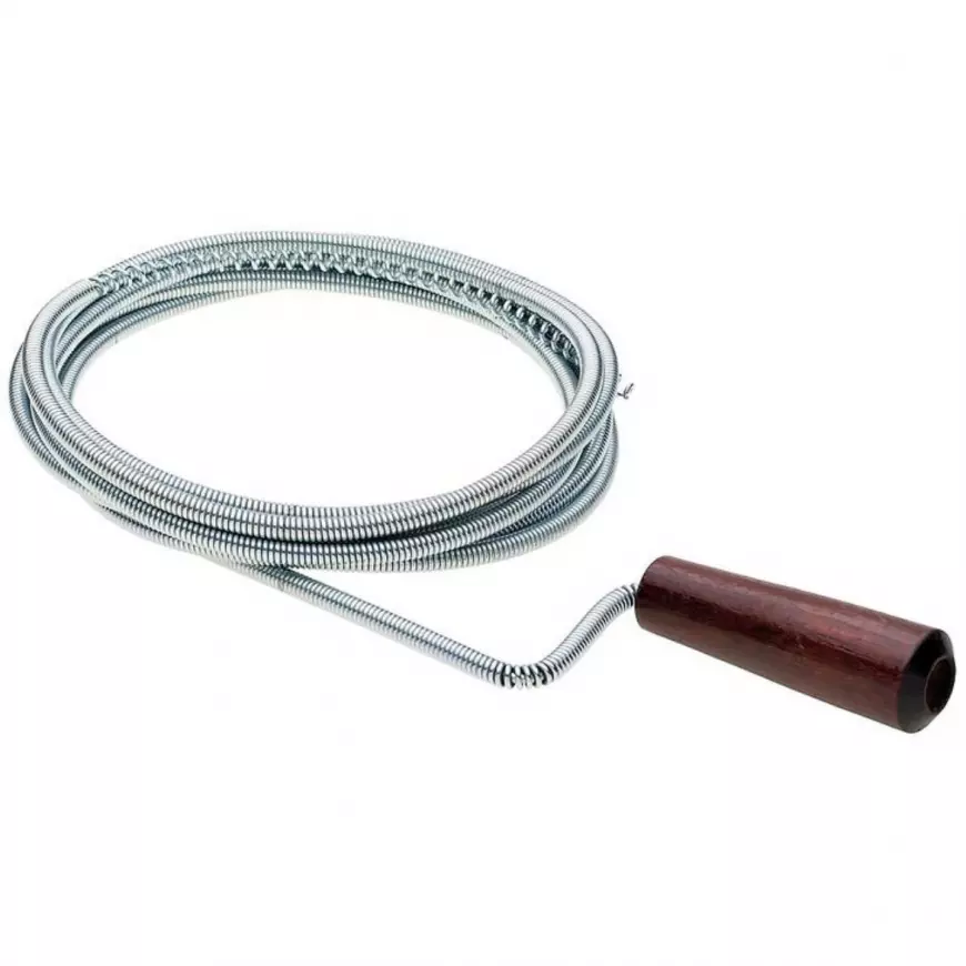 Pozinkovaná kanalizační spirála: 5 mm x 5,0 m