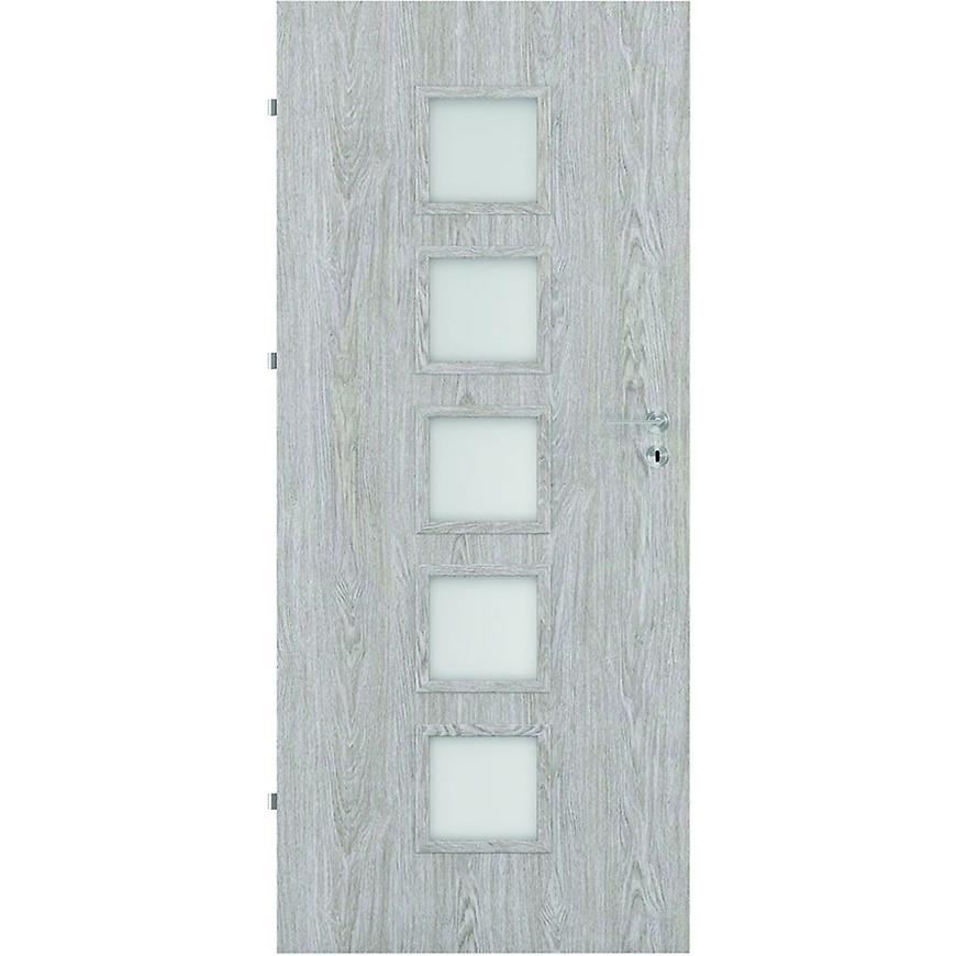 Interiérové dveře Vedi 5*5 80L dub  stříbrný