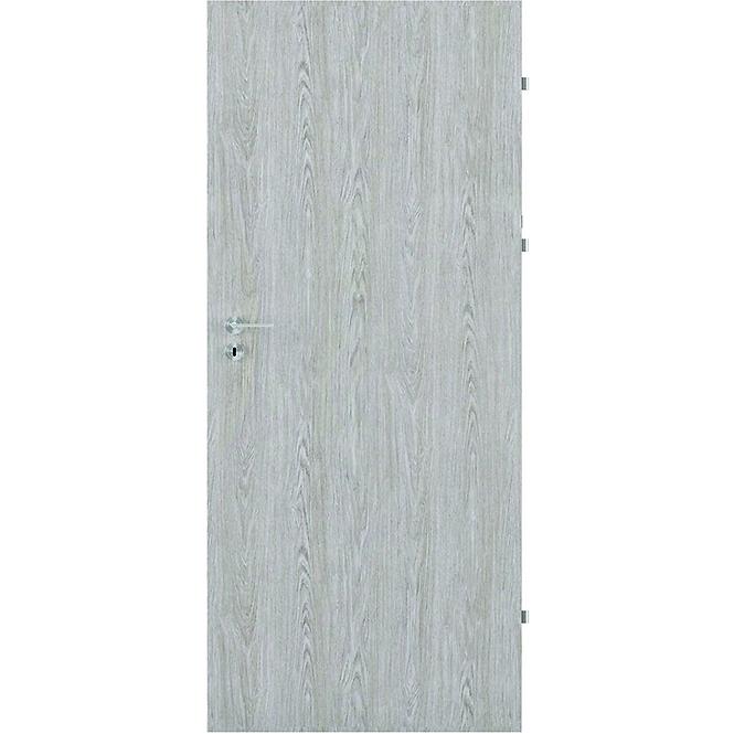 Interiérové dveře Standard plné 60P dub  stříbrný