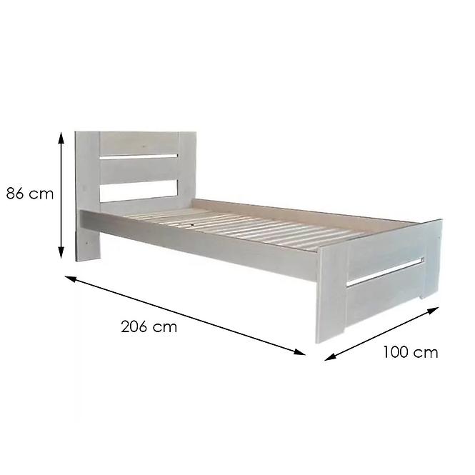 Postel Pola 90cm Sedy,3