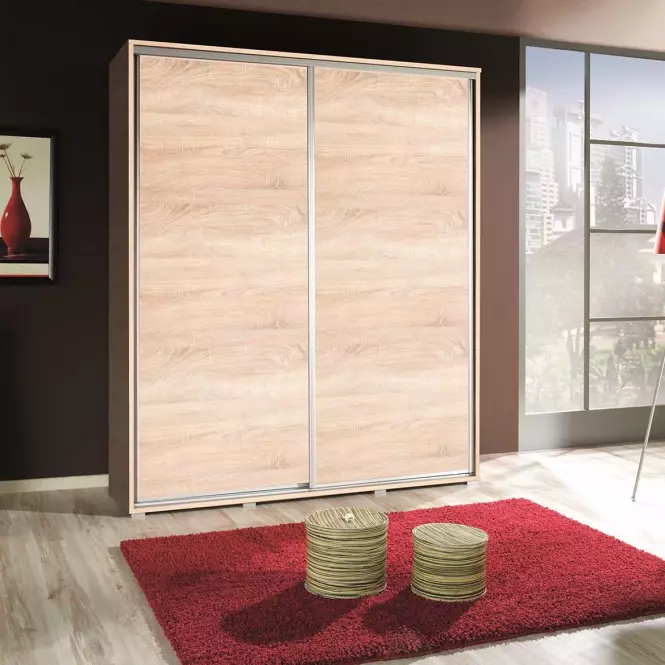 Šatní skříň Penelopa 155 cm Dub Sonoma,2