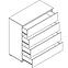 Komoda Cosmo 92 cm bílá,3