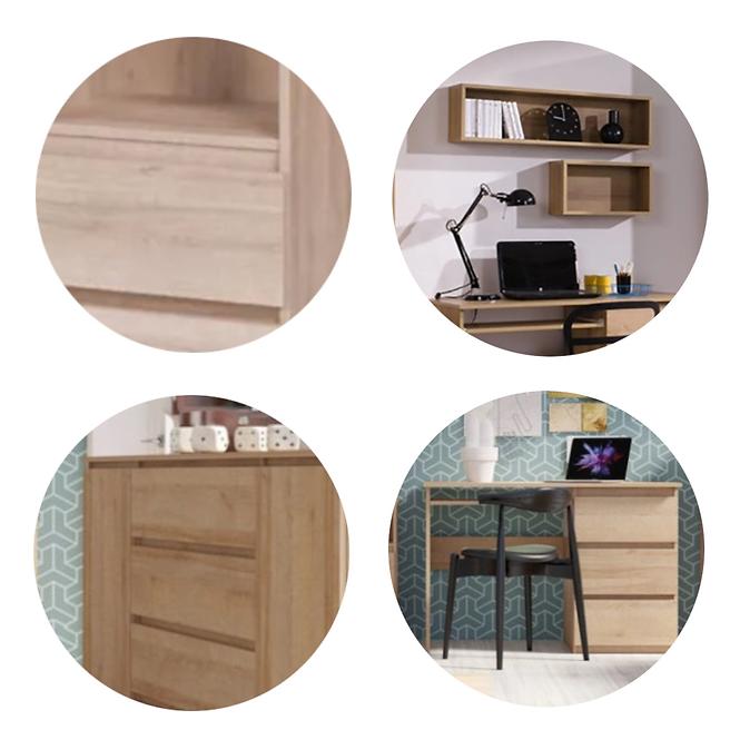 Postel Cosmo 90 cm dub riviera