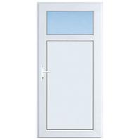 Vchodové dveře EASY D01 90P 98x198x6 bílé