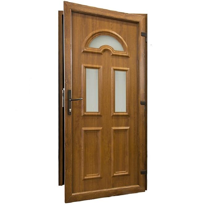 Vchodové dveře ANA 2 D06 90P 98x198x7 zlatý dub