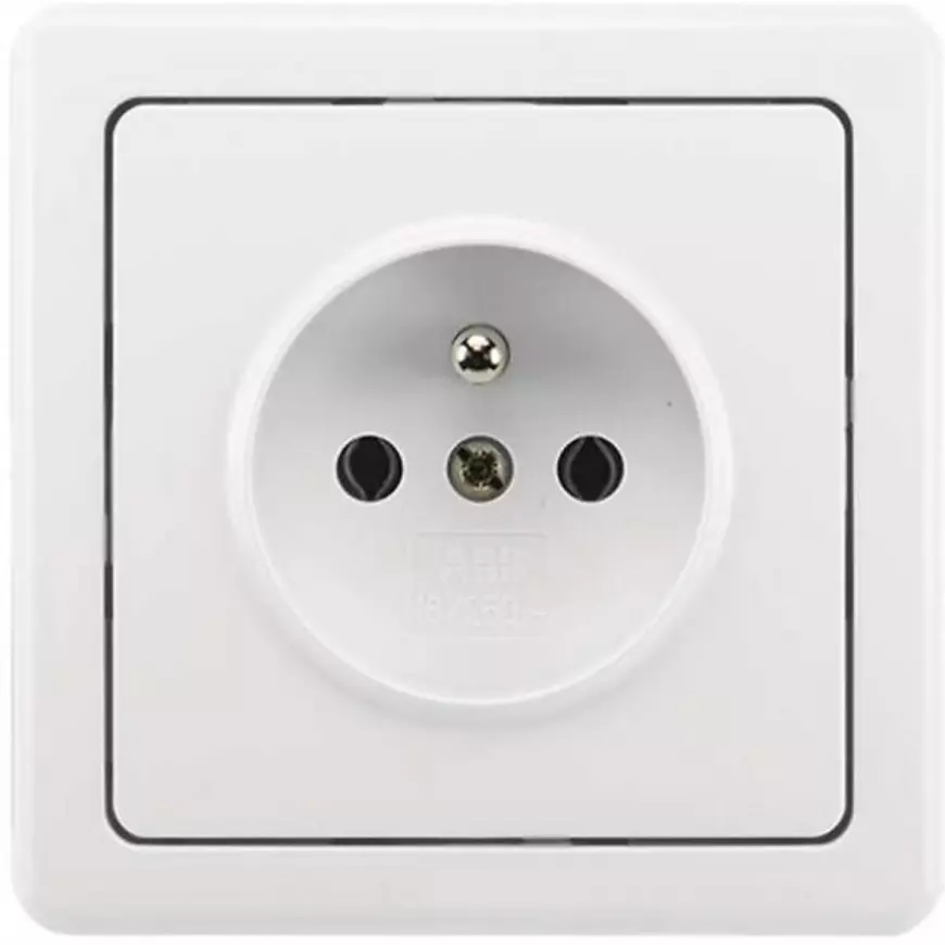 Zásuvka jednoduchá s uzemněním 5518g-c02349b1w