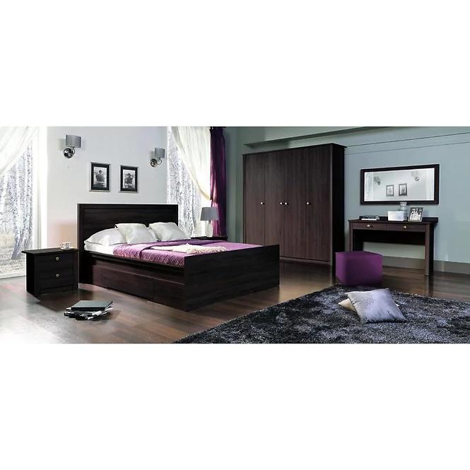 Skříň Finezja 90 cm Dub Sonoma Čokoláda,6