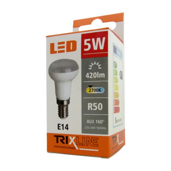 Žárovka BC 5 W LED e14 R50 2700K Trixline