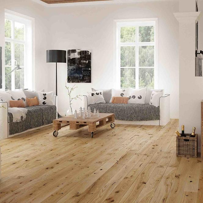 Dřevěná podlaha dub vintage 1l. 14x130x1100,2