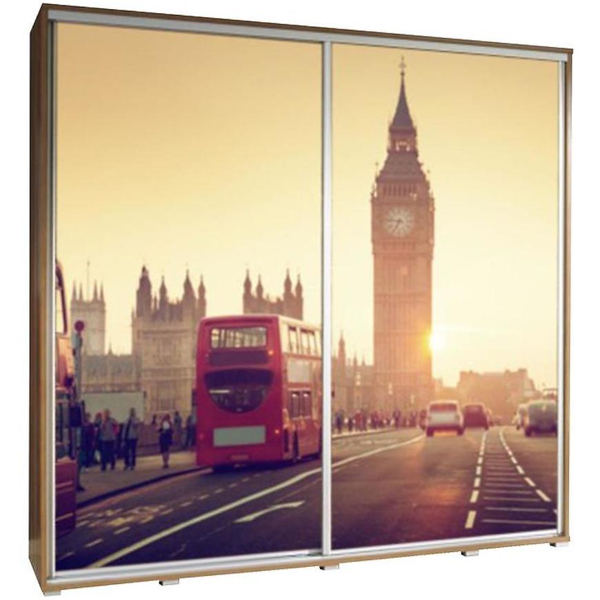 Skříň Penelopa 205 cm Londýn 1