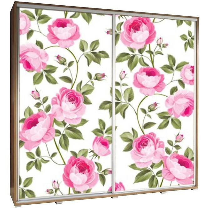 skrin penelopa 205 cm ruze 1 baumax