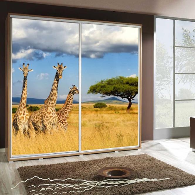 Skříň Penelopa 205 cm žirafa 2