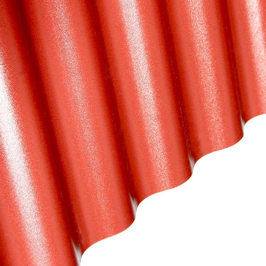 Levně Vlnitá deska PVC 2000 x 900 x 1 mm červená