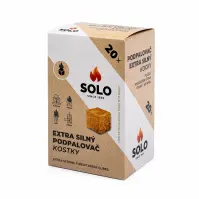 SOLO Podpalovač extra silný kostky 20 ks 620106