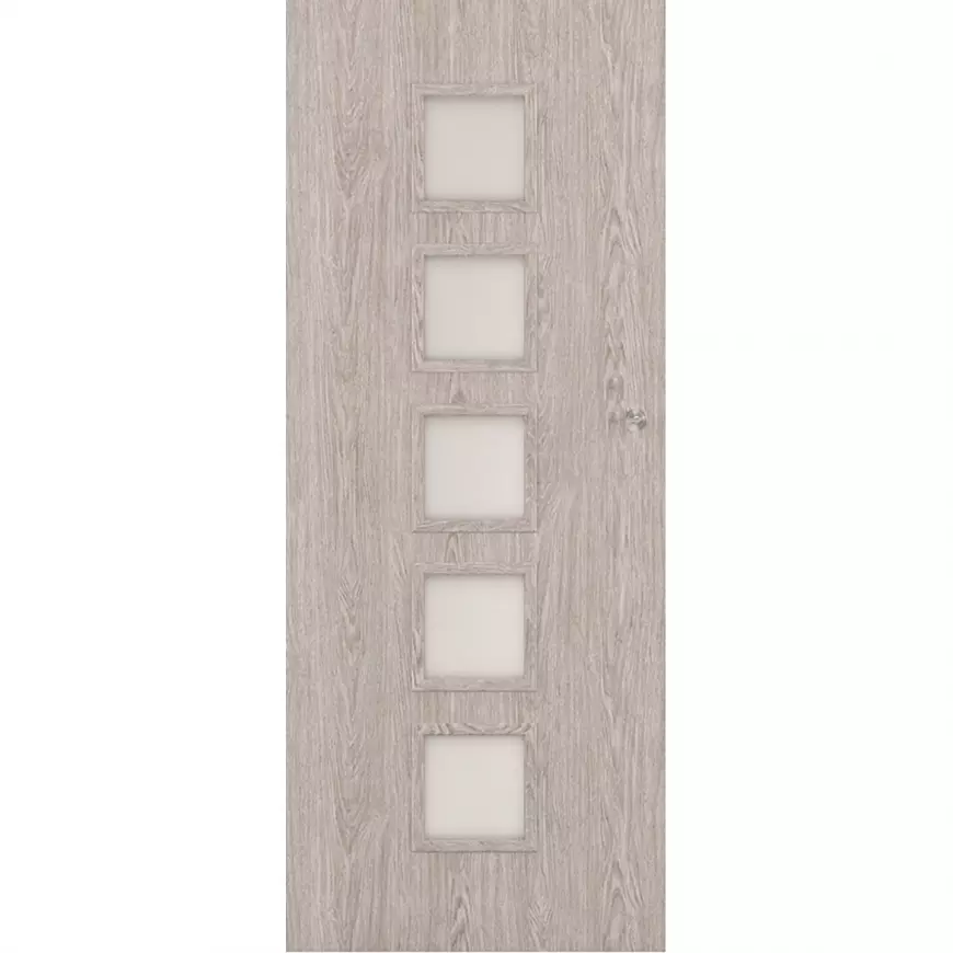 Posuvné dveře Vedi 5*5 70L dub stříbrný