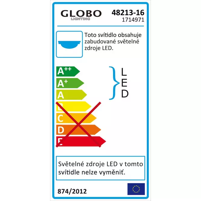 Stropní svítidlo 48213-16 D28 LED 16W PL,3