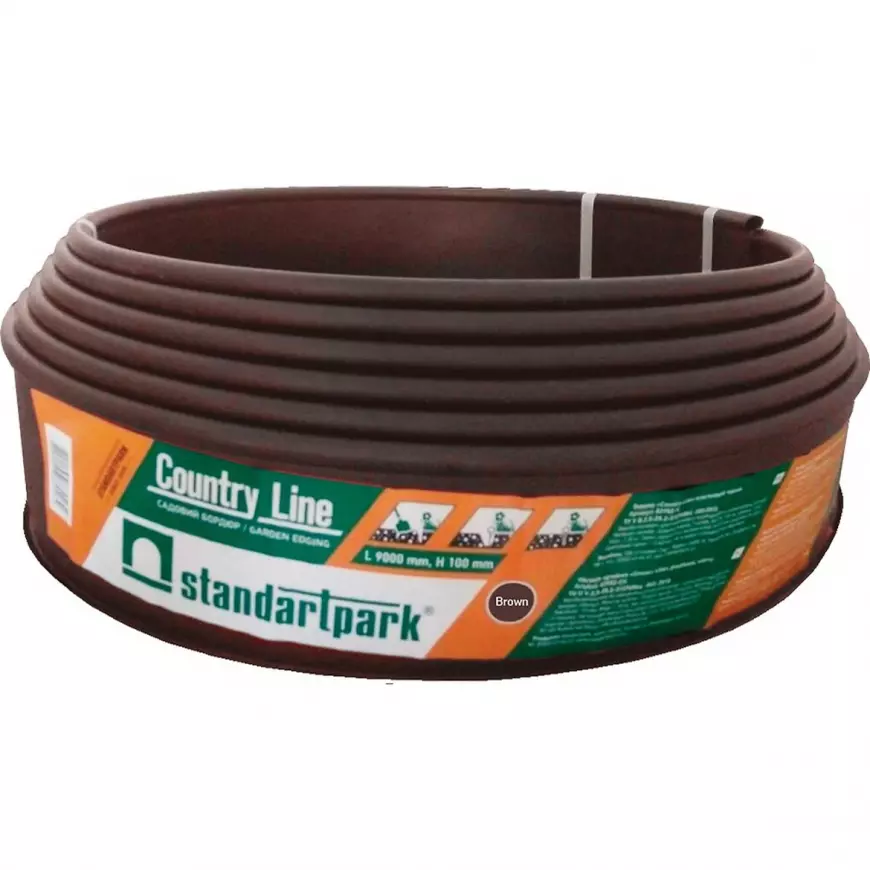 Baumax.cz: Ohrazení Country Line hnědé 9 m