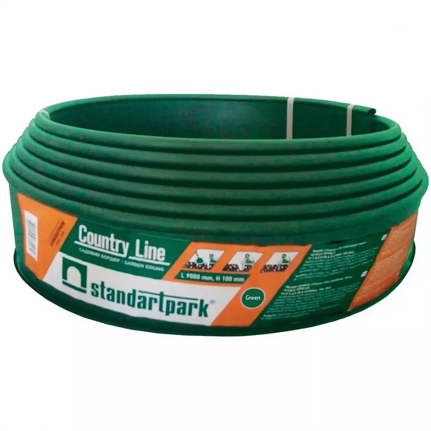 Baumax.cz: Ohrazení Country Line zelené 9 m