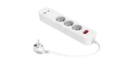 Prodlužovací přívod 24205 3x zásuvka+2xusb, 1,5 m šedý