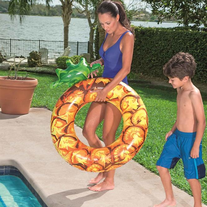 Plavací kruh meloun / ananas, 36121,6