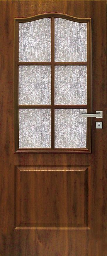 Levně Interiérové dveře Komfort Lux 2*3 60L zlatý dub