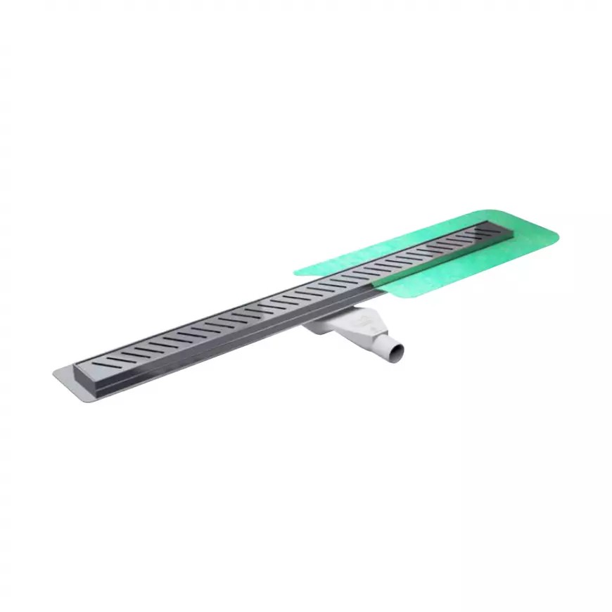 Liniové odvodnění sprchový žlab Steel 700