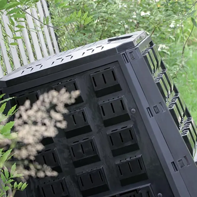 Kompostér EVOCOMPO 420 L - černý,5